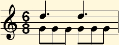6 by 8 measure
